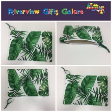 Zip Clutch / Purse / Bag / Pouch - Forest Leaf Zip Clutch / Purse / Bag / Pouch - Forest Leaf